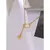 Colar Feminino Moderno Banhado em Ouro 18k - comprar online