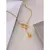 Colar Feminino Moderno Banhado em Ouro 18k