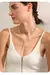 Colar Fita Longo Banhado em Ouro 18k - comprar online