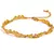 Pulseira Texturizada com Pedra de Zircônia - loja online