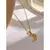 Imagem do Colar com Pingente Lua Banhado em Ouro 18k
