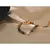 Pulseira de Pedra Turmalina Banhada em Ouro 18k - comprar online