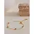 Pulseira Coração Banhada em Ouro 18k - comprar online