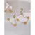 Pulseira/Colar Flores Banhada em Ouro 18k - comprar online