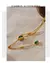 Colar Feminino Elegante com Zircônia Banhado em Ouro 18k - loja online