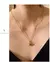 Colar Gravatinha Corações Banhado em Ouro 18k - loja online