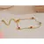 Pulseira Coração Banhada em Ouro 18k - comprar online