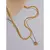 Colar Duplo Feminino Banhado em Ouro 18k na internet