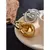 Brinco Argola Lisa Banhada em Ouro 18k - comprar online