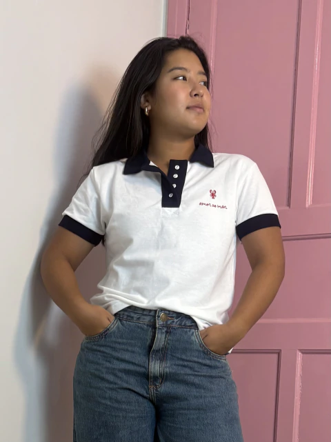 Camisa polo amor ao mar
