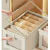 Cesto Organizador Plegable Con Tapa Y Ventana - M