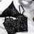 Camisola feminina com Pétala 3D bordada, Sutiã Bustier, Tops cortados, Roupa i - Moda Plus