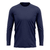 Camiseta Masculina UV PRO Manga Longa Cor:Azul marinho;Tamanho:M (10209) - comprar online