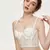 Camisola feminina com Pétala 3D bordada, Sutiã Bustier, Tops cortados, Roupa i