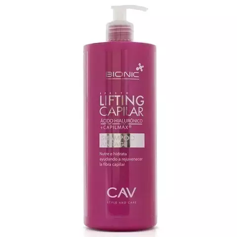 CAV BIONIC c/Acido Hialuronico + Capilmax Shampoo x 250