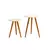 Mesa Pé Palito De Apoio E Lateral Sofa Mdf ou Mdp E Madeira