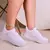 Imagem do Tênis Feminino Branco Casual Confortavel Leve Solado Macio Runner
