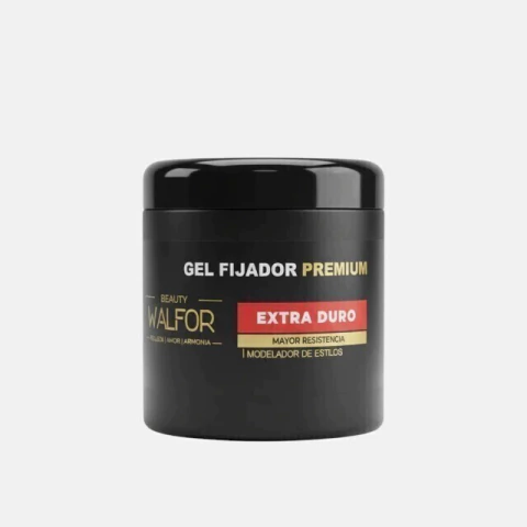 Gel Fijador Premium Walfor Extra Duro 450 gr