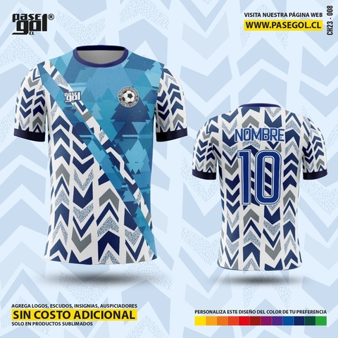 Camiseta Sublimada Futbol Varón