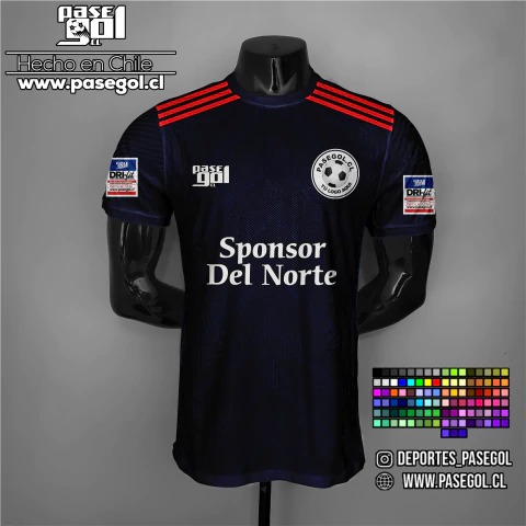 Camiseta Sublimada Futbol Varón