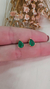 BRINCO GOTA DE ZIRCÔNIA VERDE - comprar online