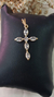 PINGENTE CRUZ CRAVEJADA - comprar online