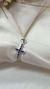 ANEL CRUZ CRAVEJADA AZUL - comprar online