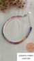 PULSEIRA RIVIERA COLORIDA GROSSA - comprar online