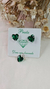 CONJUNTO CORAÇÃO VERDE - comprar online