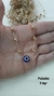 PULSEIRA OLHO GREGO COM BOLAS DOURADAS - comprar online