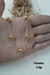 PULSEIRA DE BOLAS DOURADAS G - comprar online