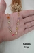 PULSEIRA FLORES DE ZIRCONIA COLORIDAS - comprar online