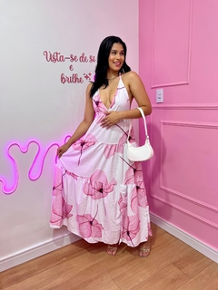 Vestido Rosa na internet