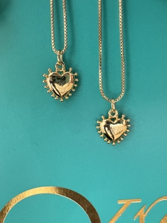 Cadenas corazon mini puntos 1 cms - comprar online