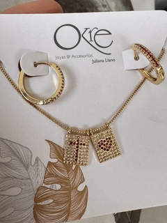 Juego Amor y Fé - Okre Joyas