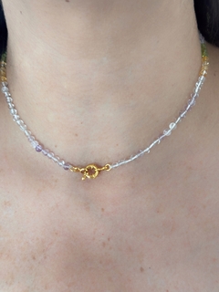 Collar corto piedras semipreciosas Multi Stones en internet