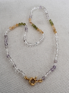 Collar corto piedras semipreciosas Multi Stones