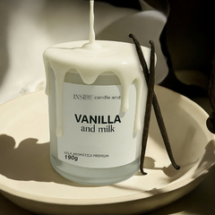 Vela Aromática Vanilla and Milk 190g na internet