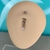 Banana Titânio Com Pingente Zircônia - Argentum Piercings e Perfurações 