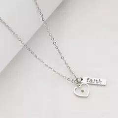 Collar Grano de Mostaza Corazón - comprar en línea