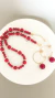 BRINCO ARGOLA MURANO CHERRY - loja online