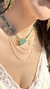 COLAR CRISTAIS PINGENTE CORAÇÃO - Dangle Acessórios