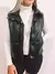 CAMPERA + CHALECO PUFFER ENGOMADO NEGRO - Espira
