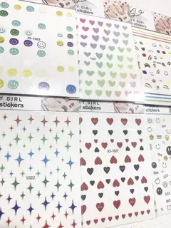 Sticker para uñas autoadhesivos 9012