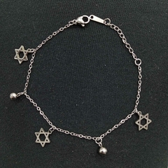 Pulsera de acero quirúrgico estrella - comprar online