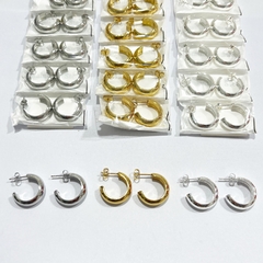 Aro ancho 6mm x20mm acero quirúrgico elegir color