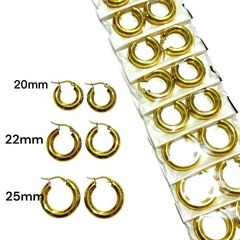 Aro grueso 5mm acero quirúrgico varios medidas elegir color - comprar online