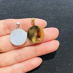 Dije San Benito 18mm(una sola cara) packx12 elegir color - comprar online