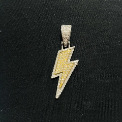 Dije rayo con strass
