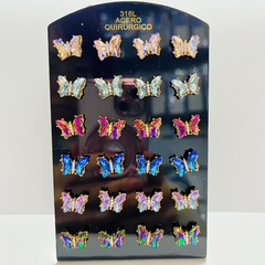 Arito mariposa colores pack x12